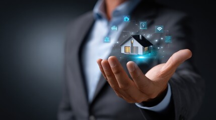 Home technology system: smart innovation, connected network, sensor capability, appliance interaction, platform setup, data transmission, interface response, user function, residential upgrade