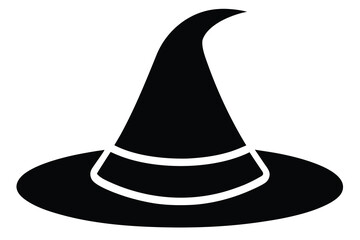 witch hat vector icon