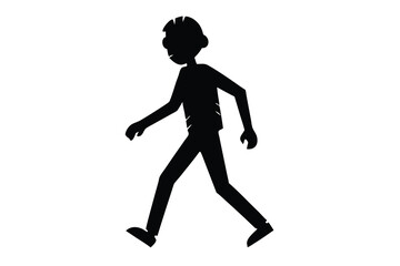 zombie walking vector icon
