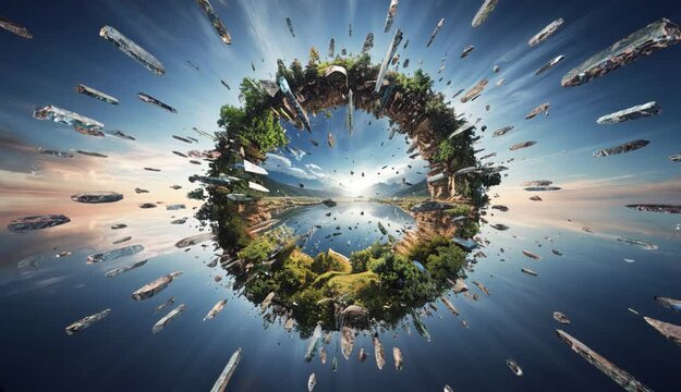 Time Fracture &ndash; Fantasy World Collapsing into Alternate Dimensions