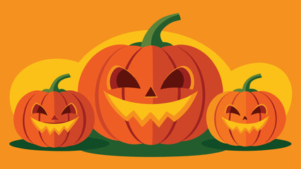 Simple Halloween background vector illustration.