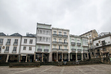 Porches de la plaza mayor