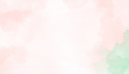 柔らかな象牙色の和紙に繊細な繊維が浮かび、下隅に温かみあるコーラルの水彩ぼかしが優雅に広がる落ち着いた和風背景

