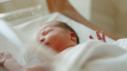 newborn baby sleeping