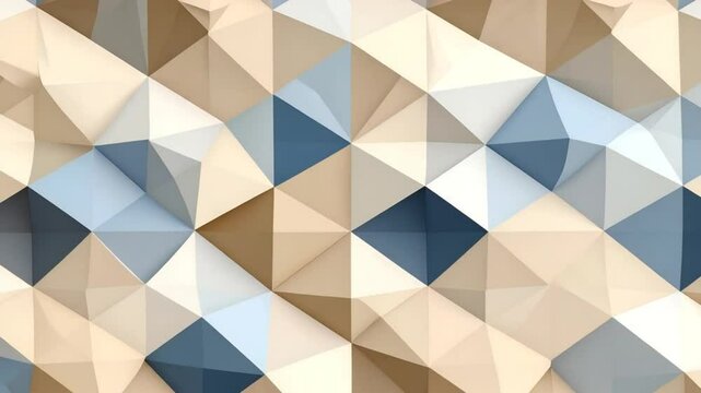 Abstract geometric triangle pattern