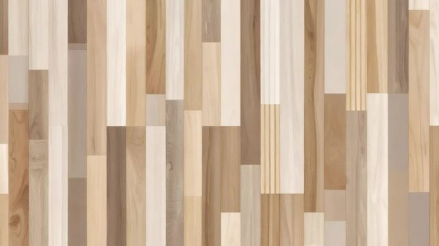 Wood plank flooring design