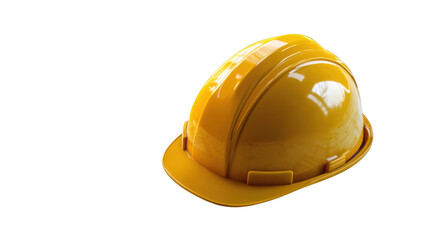 a construction hat on white background