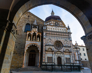 Obraz premium Bergamo’s Basilica di Santa Maria Maggiore in Italy