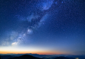 Obraz premium Starry Night Sky