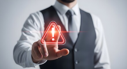 Cyber attack warning alert system with virus, spyware, and data breach detection for cybersecurity and internet protection