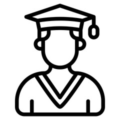 Graduation Grown Icon