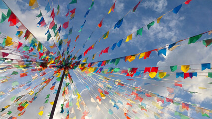 Brazilian June party  flag