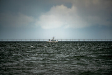 Fishing boat on the Ocean