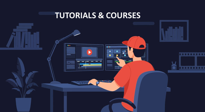 Online Video Editing Tutorials And Courses Digital Content Creation Process
