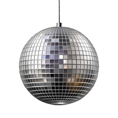 Fototapeta premium Full View Mirrored Disco Ball for Party