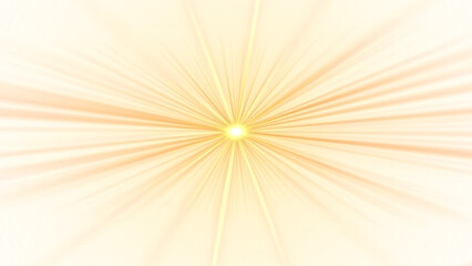 Radiant Burst of Light Radiating from a Central Point