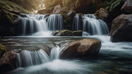 waterfall in the forest