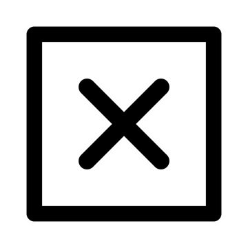 Checkbox Unchecked Icons Images – Browse 710 Stock Photos, Vectors, and ...