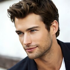 Obraz premium portrait of a handsome young man