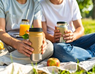 Eco Picnic Lifestyle Scene
