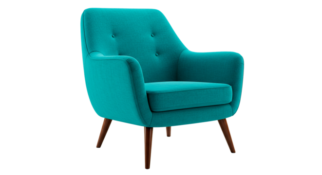 Buy turquoise accent chair online modern living room furniture armchair with wooden legs comfortable seat 100
