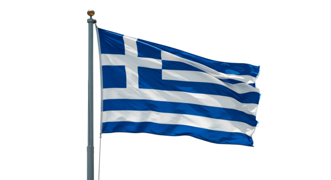 Download patriotic greece flag image waving in the wind for free national symbol of greek pride and identity