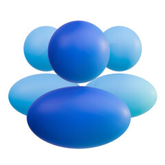 User Group 3D Icon