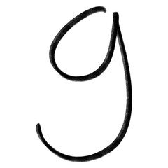 hand drawn unique ugly doodle abjad font numeric