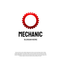 Gear Logo designs Template Vector, Mechanic logo symbol, Logo symbol icon template