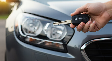 Car Key Automobile Vehicle Remote Control Modern Technology Transportation Security