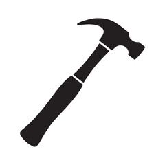 Hammer Icon Design. Hammer Vector Illustration.