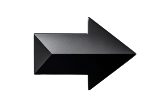 A black arrow pointing to the right