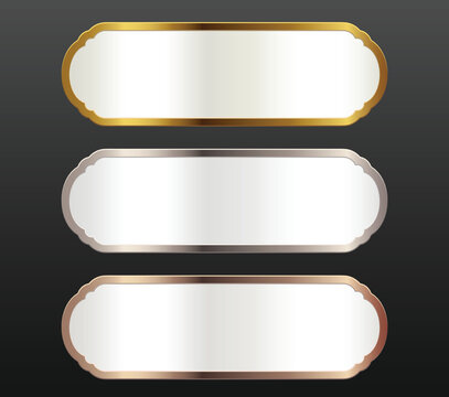 Silver Rounded Banner