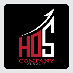 HDS logo design, HDS Company Logo Design Growth vector, HDS Upward Arrow Business Success Logo vector, HDS Corporate Branding Logo, HDS simple and modern logo, HDS business finance logo design, etc.