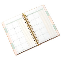 notebook and pencil