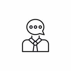 customer message icon sign vector