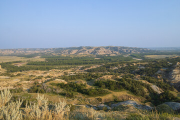 Fototapeta premium North Unit at Theodore Roosevelt National Park, North Dakota