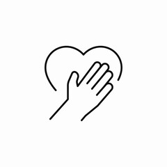 heart care icon sign vector