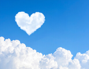 heart shaped cloud