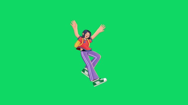 ballet dancer vector illustration