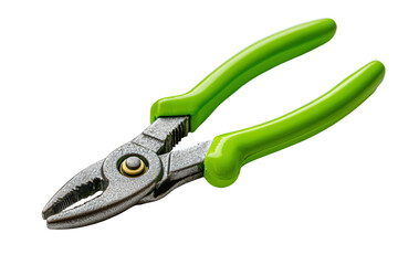 Obraz premium 3D Render a pair of pliers with green handles