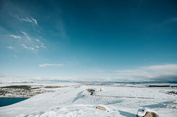 View from the Mt John Walkway, Lake Tekapo, New Zealand