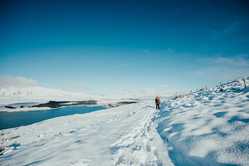 View from the Mt John Walkway, Lake Tekapo, New Zealand