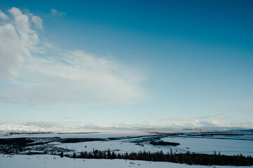 View from the Mt John Walkway, Lake Tekapo, New Zealand