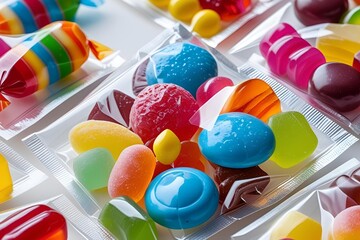 Individually Packaged Assortments of Mixed Candies