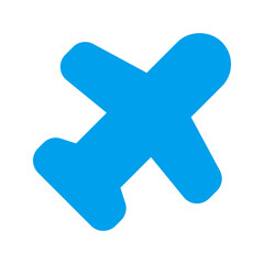 Obraz premium flight duo tone icon