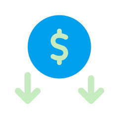 Obraz premium induo toneion duo tone icon