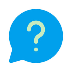 question duo tone icon