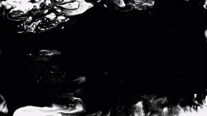 Abstract Black and White Ink Swirls A Dynamic Flowing Texture for Backgrounds and Overlays - Powered by Adobe