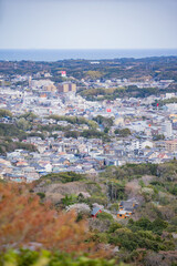 三重県志摩市　横山展望台からの伊勢志摩の風景